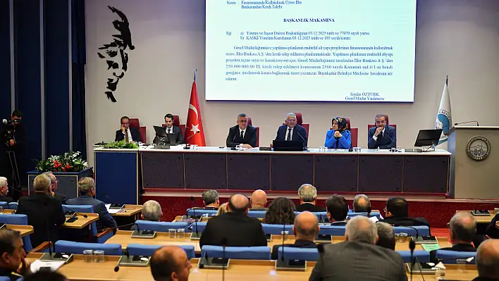 Kayseri'de ulaşım projeleri ön planda! Meclis'te 91 madde görüşüldü