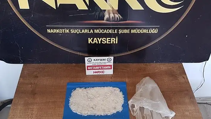 Kayseri'de uyuşturucu operasyonu