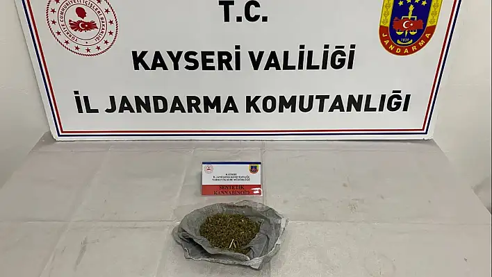 Kayseri'de uyuşturucu operasyonu! Bonzai ele geçirildi