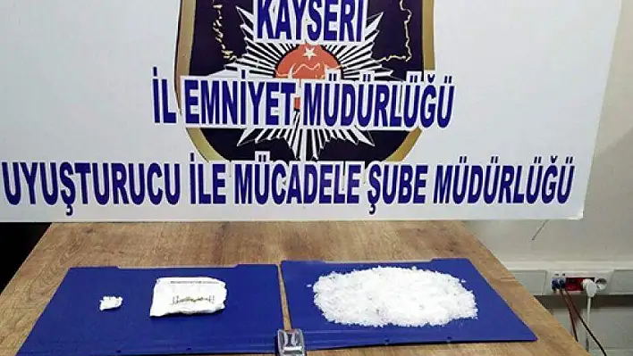 Kayseri'de uyuşturucu operasyonu