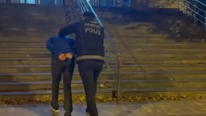 Kayseri'de uyuşturucu taciri yakalandı