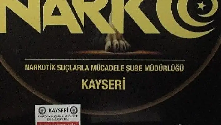 Kayseri'de uyuşturucuya geçit yok