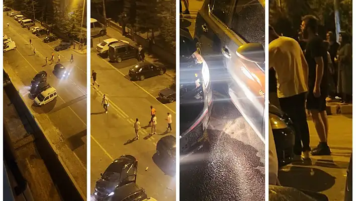 Kayseri'de vatandaşı sokağa döken olay! Herkes büyük gürültüyle aşağı indi