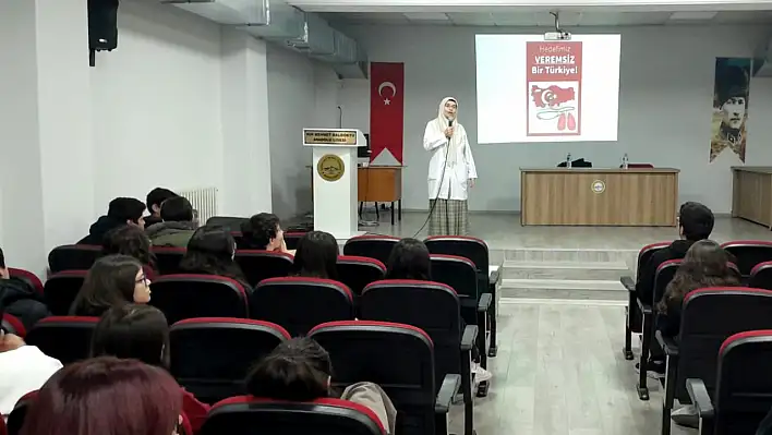 Kayseri'de veremle mücadele mesajı