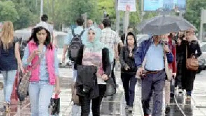 KAYSERİ'DE YAĞMUR HAFTA SONUNA KADAR DEVAM EDECEK