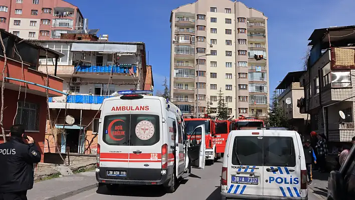 Kayseri'de yangın faciası!