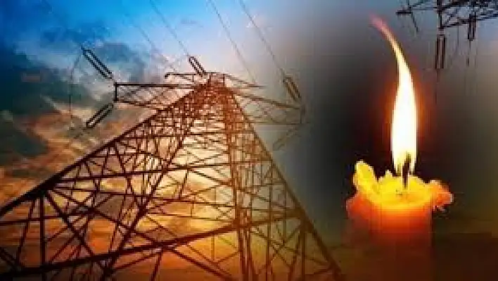 Kayseri'de yarın elektrik kesilecek ilçeler (07 Mayıs Çarşamba)