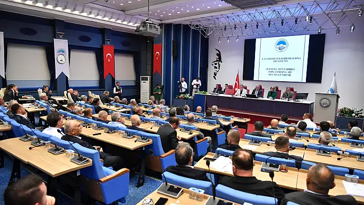 Kayseri'de yarın Meclis toplanacak! Belediye bakın neler satın alacak?