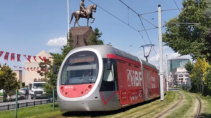 Kayseri'de yarın tramvaylar ücretsiz!