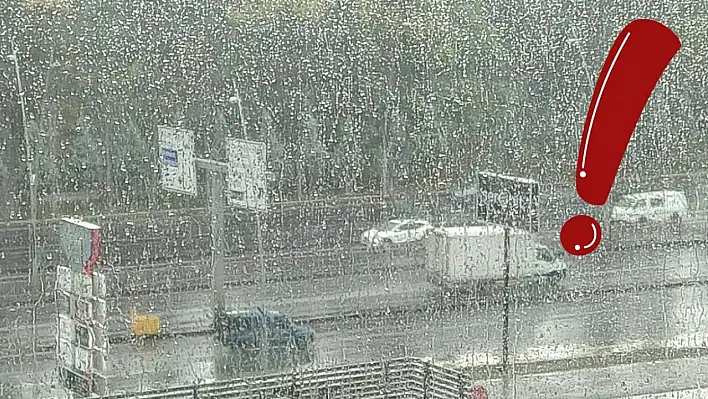 Kayseri'de yarına dikkat! Gök gürültülü sağanak yağış için saat verildi