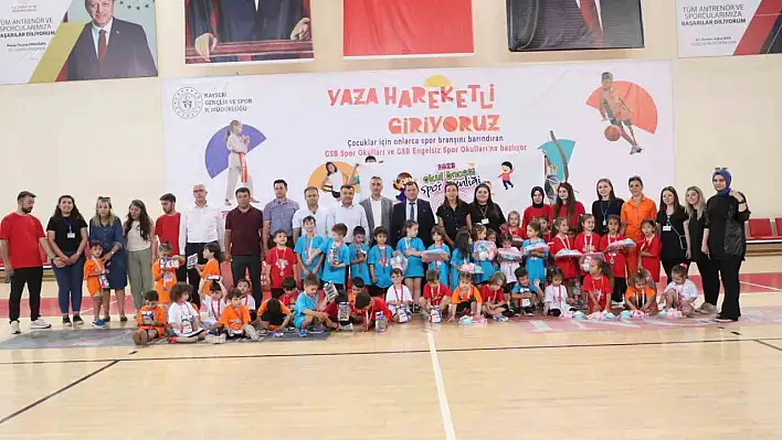 Kayseri'de Yaz Spor Okulları'nın açılışı yapıldı!