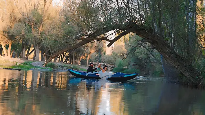 Kayseri'de yeni moda! Düğün çekimini bakın nerede yaptırdılar?