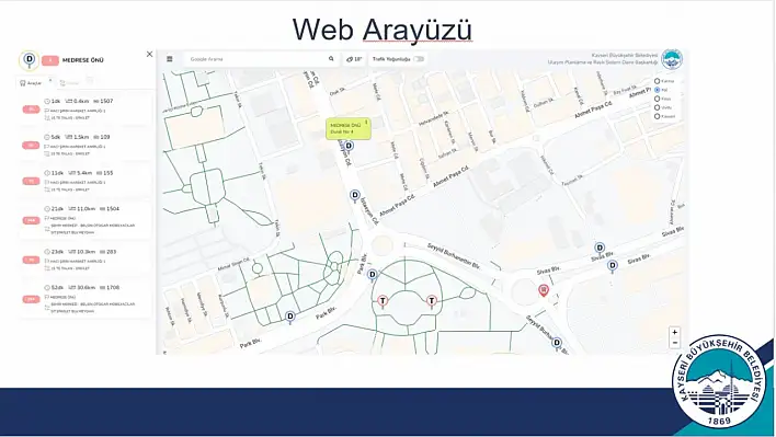 Kayseri'de yeni nesil ulaşım!
