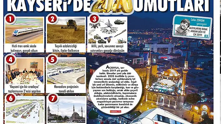 KAYSERİ'DE YENİ YIL UMUTLARI