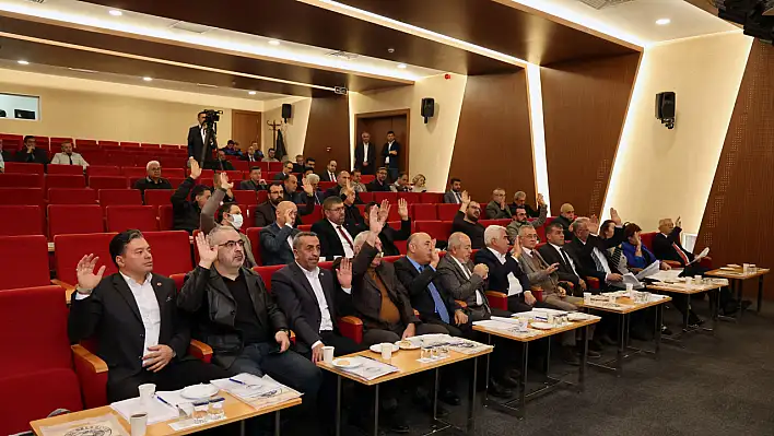 Kayseri'de yılın son toplantısı gerçekleşti