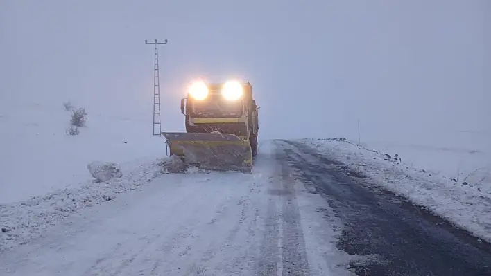 Kayseri'de yollarda son durum