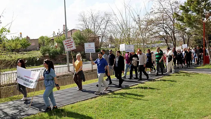 Kayseri'de yürüyüş düzenlendi... İşte nedeni