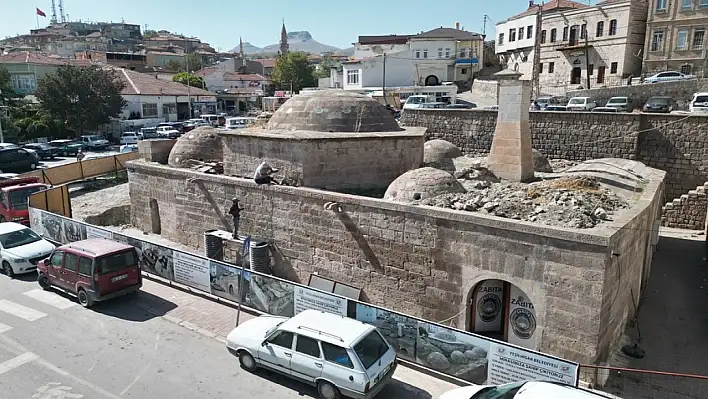 Kayseri'de yüzde 60'ı tamamlandı! Herkes hamam olacak derken, o tarihi mekan bakın ne olarak hizmet verecek?
