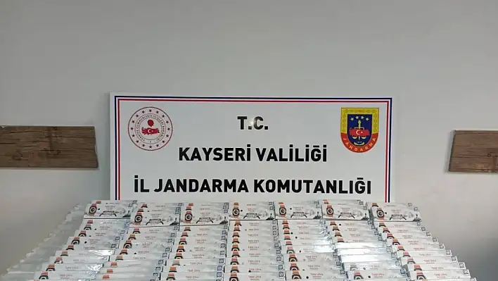 Kayseri'de yüzlerce ele geçirildi