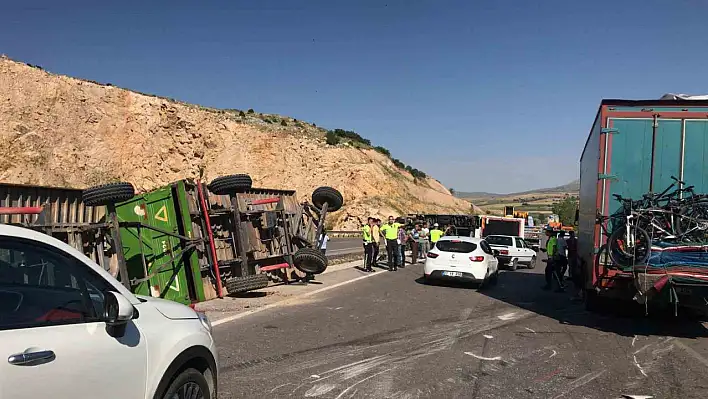 Kayseri'de zincirleme kaza