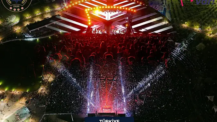 Kayseri'deki dev festivale rekor katılım