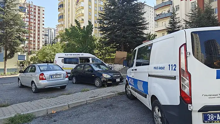 Kayseri'deki o bina sakinleri korku dolu anlar yaşadı! Bina görevlisini bakın nasıl gördüler
