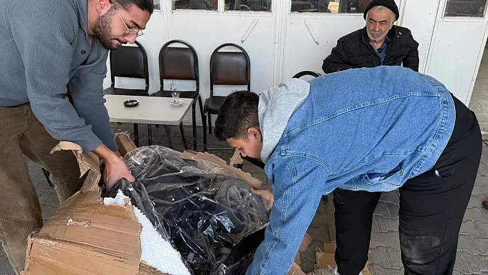 Kayseri'deki o Dernek'ten anlamlı destek! Kutusundan çıkarıldı ve sahibine teslim edildi