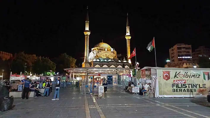 15 Temmuz'un sembolü selalar Kayseri'de yankılandı