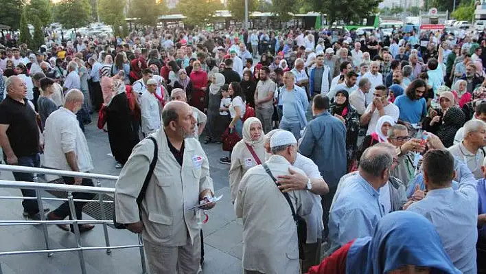 Kayseri'den 180 kişi gitti