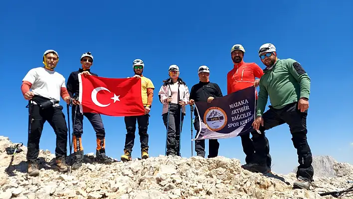 Kayseri'den Aladağlar'a unutulmaz tırmanış serüveni
