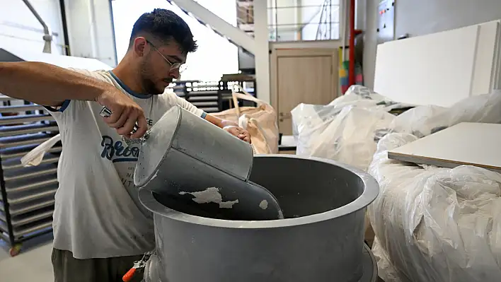 Erciyes Teknopark'tan büyük başarı: Kendi fırın malzemelerimizi kendimiz üretiyoruz