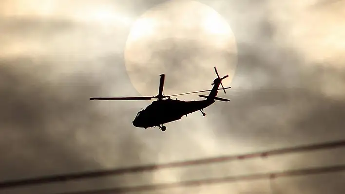 Kayseri'den havalanan helikopter Sivas'a gitti! İşte nedeni...