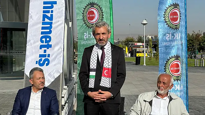 Kayseri'den yükselen ses Gazze'de yankılanacak!