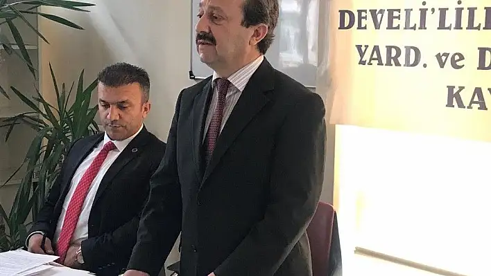 Kayseri Develi'liler Kültür ve Yardımlaşma Derneği 8. Olağan Genel Kurul Toplantısı Yapıldı