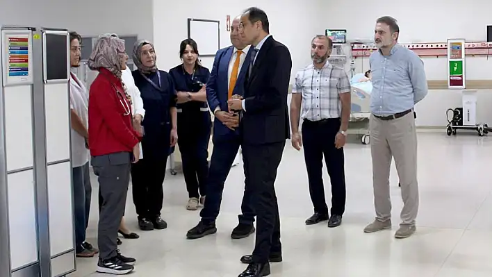 Kayseri Devlet Hastanesi'nde kritik ünite için düğmeye basıldı!