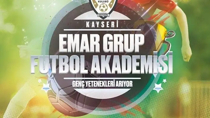 Kayseri Emar Grup FK genç yetenekleri arıyor