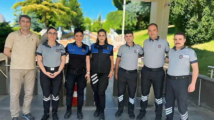 Kayseri Emniyeti, özel güvenlik görevlilerini unutmadı