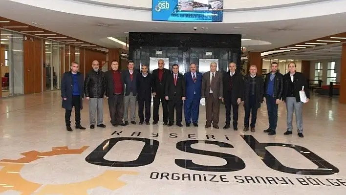 Kayseri Esnaf Oda Başkanlarından Kayseri OSB'ye Ziyaret