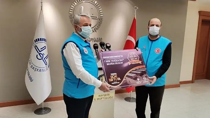 Kayseri Müftülüğü mülteciler için 400 konut yapacak