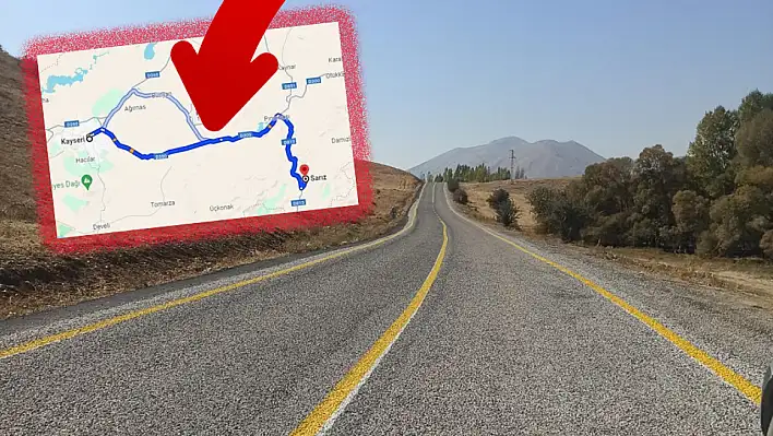 Kayseri ile Sarız arası yol kısalıyor mu?