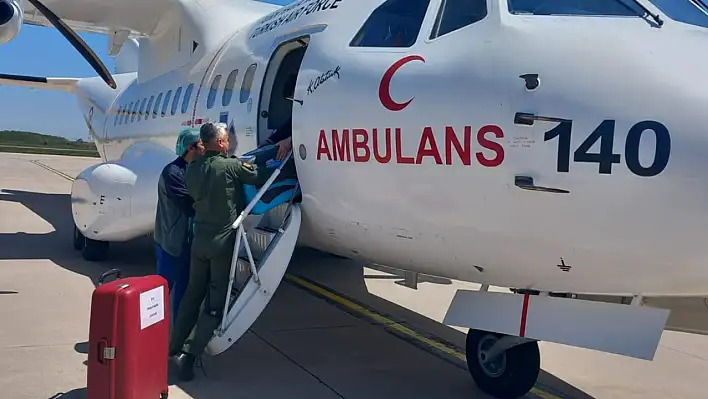 Kayseri-İstanbul hattında hayat kurtaran uçuş