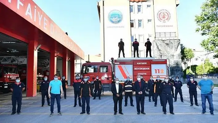 Kayseri İtfaiyesi bir yılda 7 bin vakaya müdahale etti