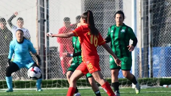 Kayseri Kadın Futbol Kulübü kazandı