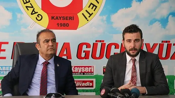 Kayseri Kafkas Dernekleri Birlik Platformu'ndan Gazeteciler Cemiyeti'ne ziyaret