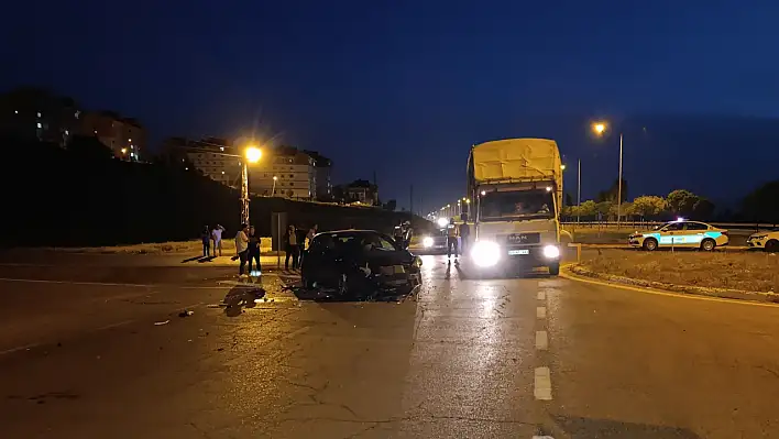 Kayseri kara yolunda kaza