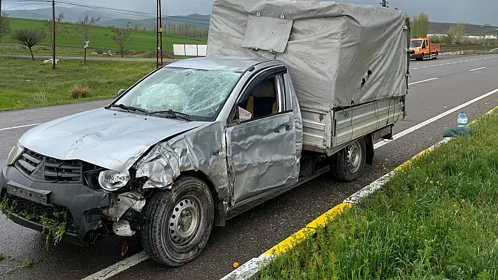 Kayseri karayolunda kaza!