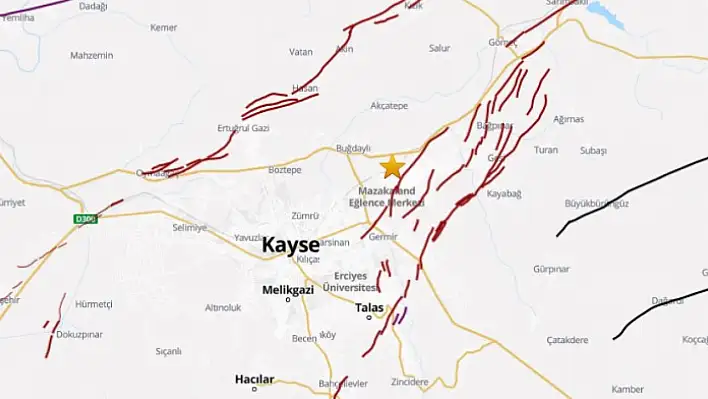 Kayseri Kocasinan'da sarsıntı!