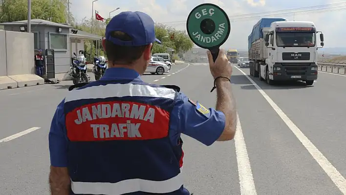 Kayseri - Malatya karayolunda 3 TIR durduruldu!