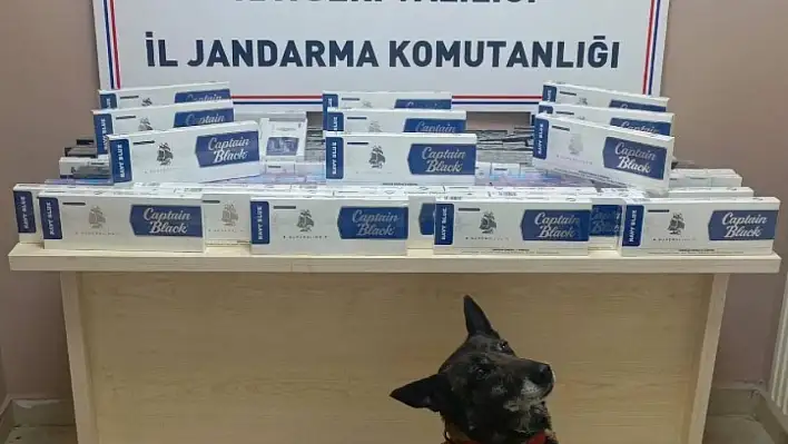 Kayseri-Malatya karayolunda kaçak sigara operasyonu