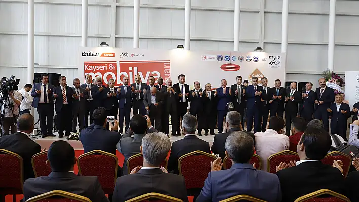 8. Kayseri Mobilya Fuarı açıldı